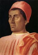 Andrea Mantegna Portrait of Cardinal de'Medici oil